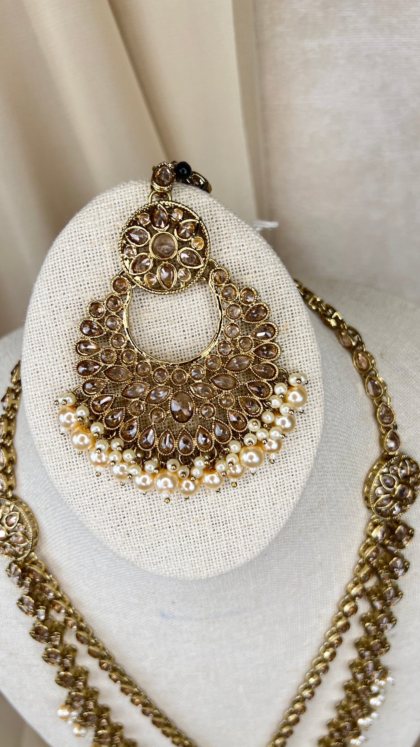 Polki Rani Haar | Mala | Long Necklace Set