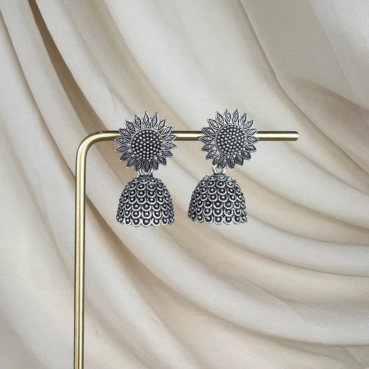 Small Oxidized Jhumka