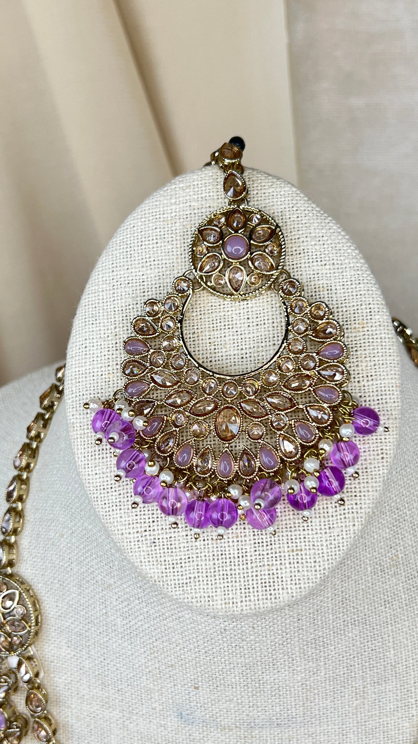 Polki Rani Haar | Mala | Long Necklace Set