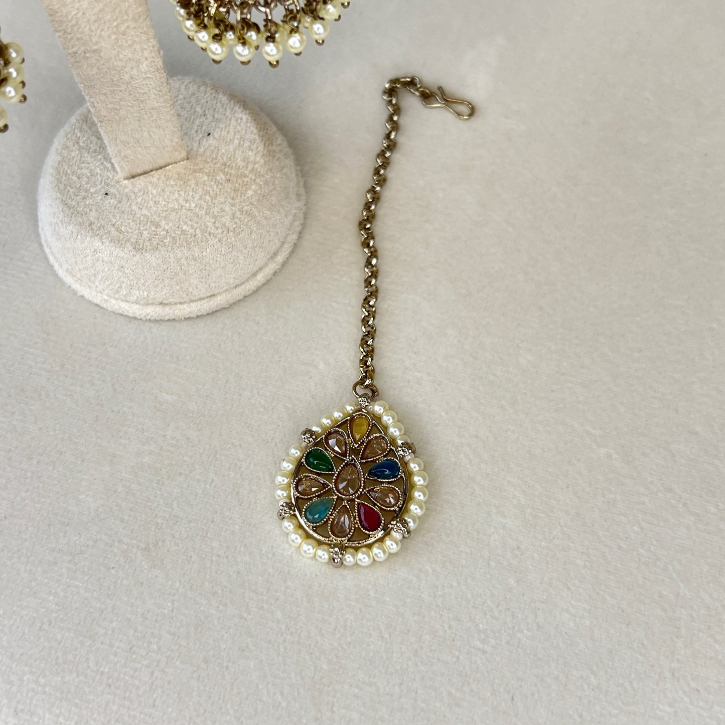 Jhumka Earring & Tikka Set
