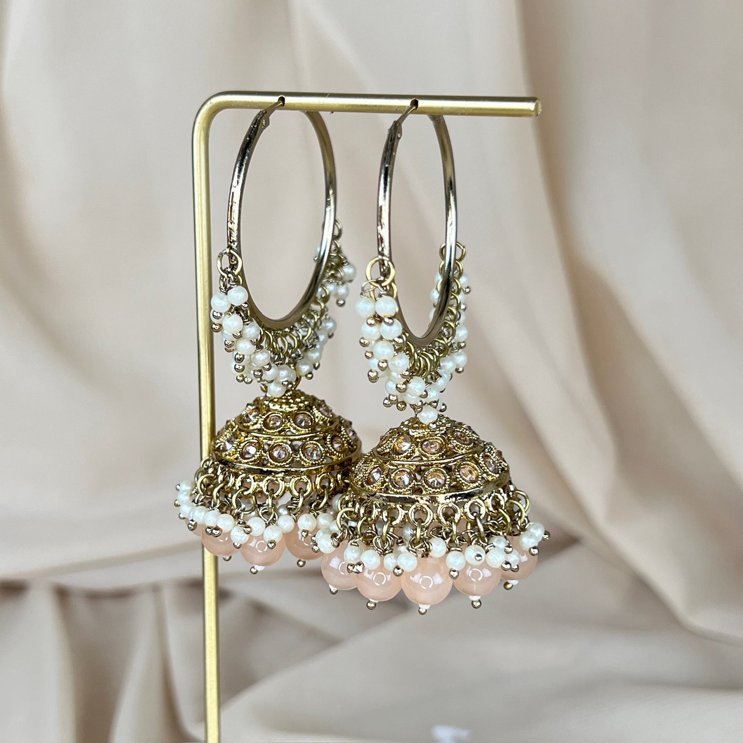 Large Bali Jhumka Hoops