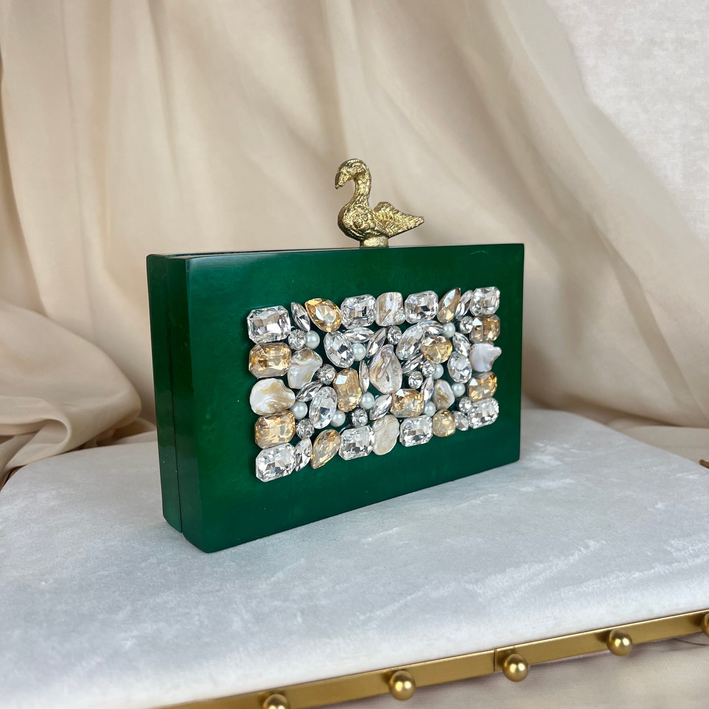 Resin | Acrylic Stone Clutch