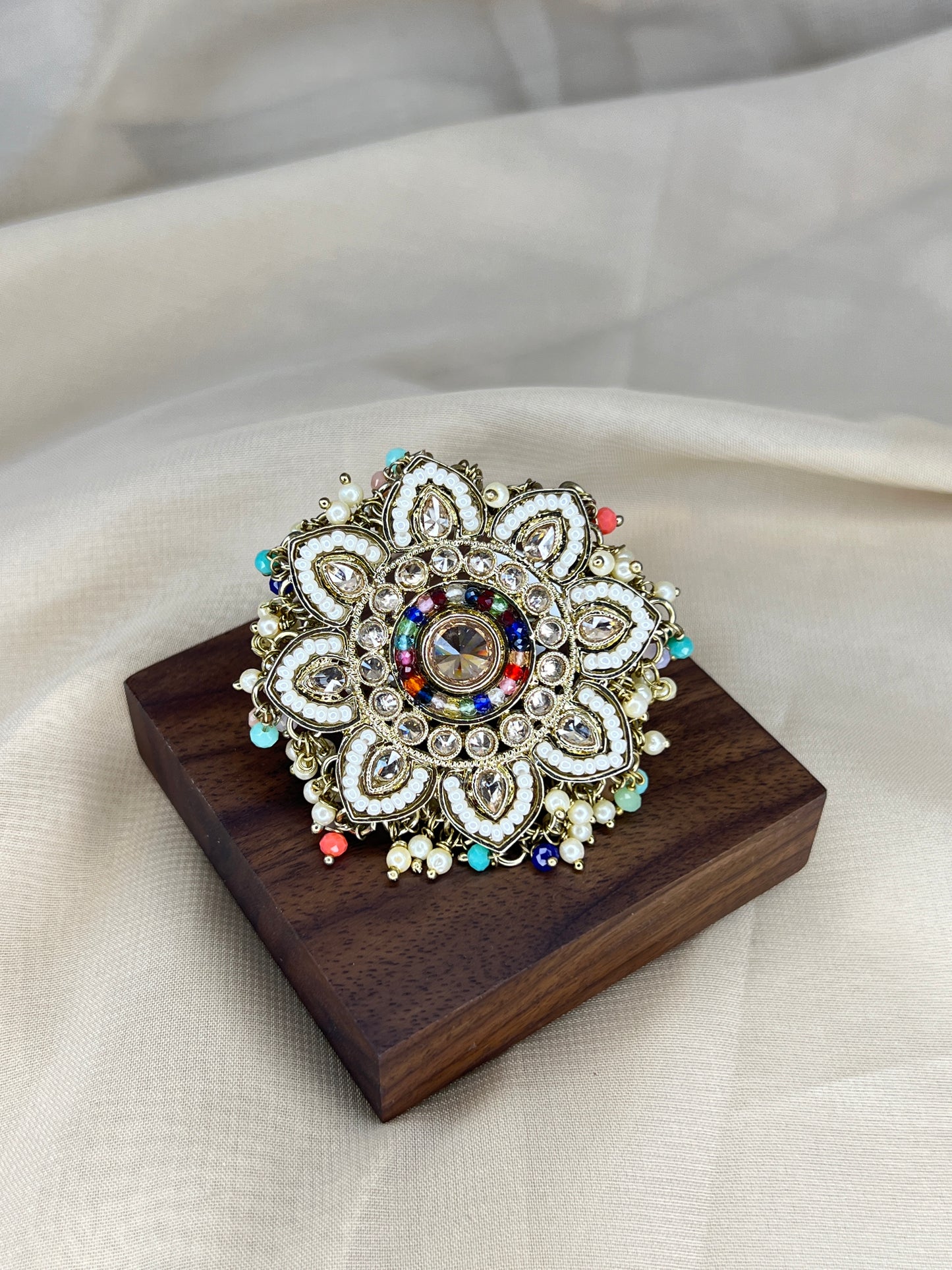 Large Statement Flower Ring