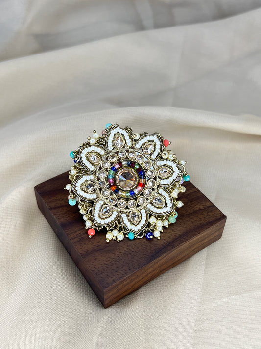 Large Statement Flower Ring