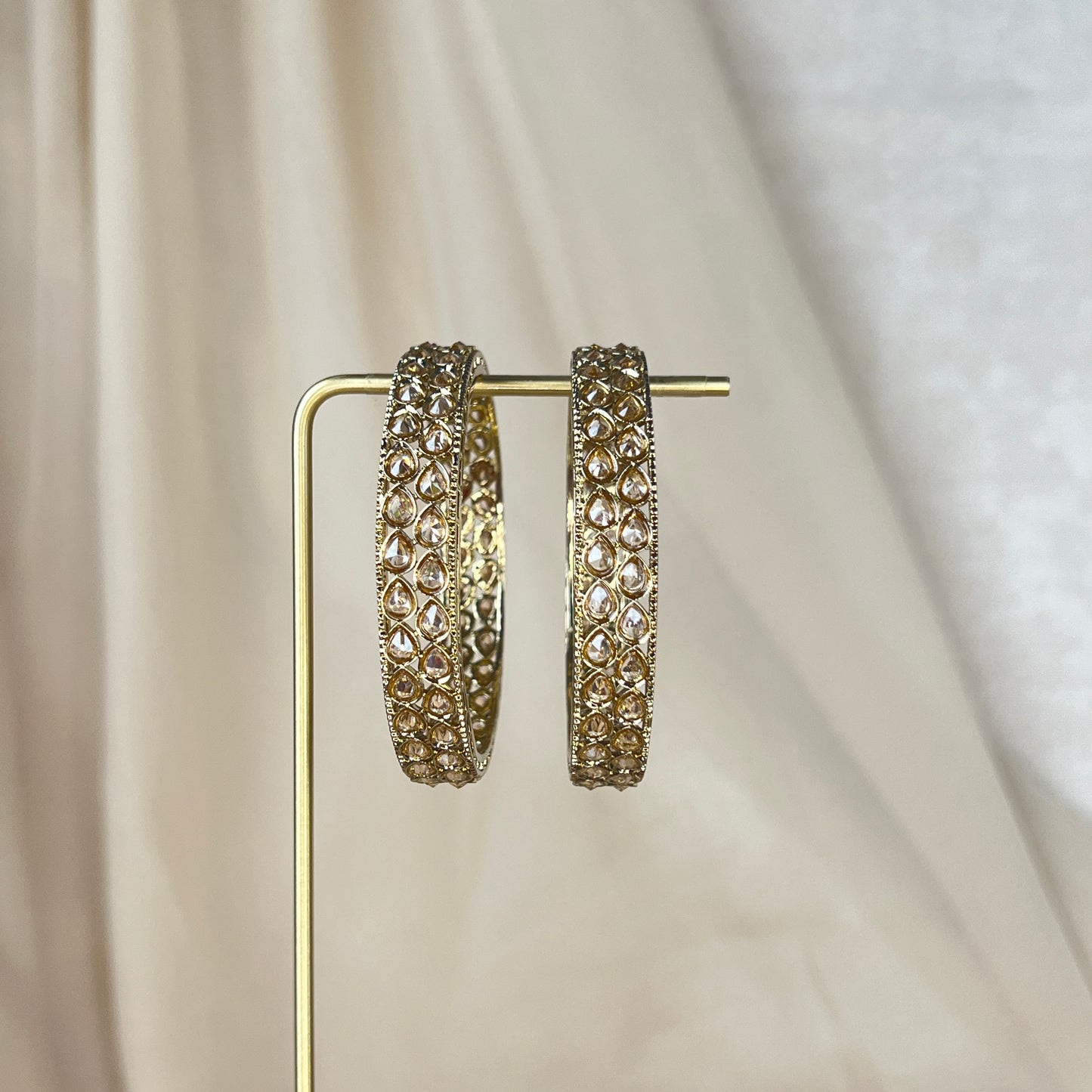 Polki Bangle Pair