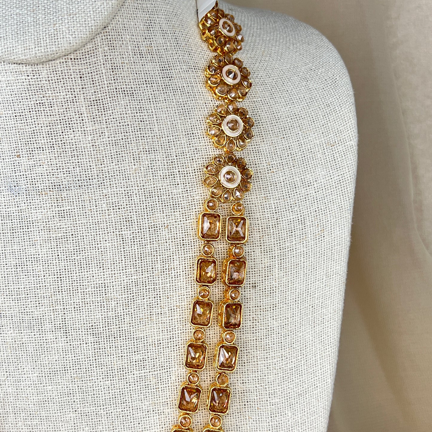 Long Mala | Haar | Necklace Set w/ Studs