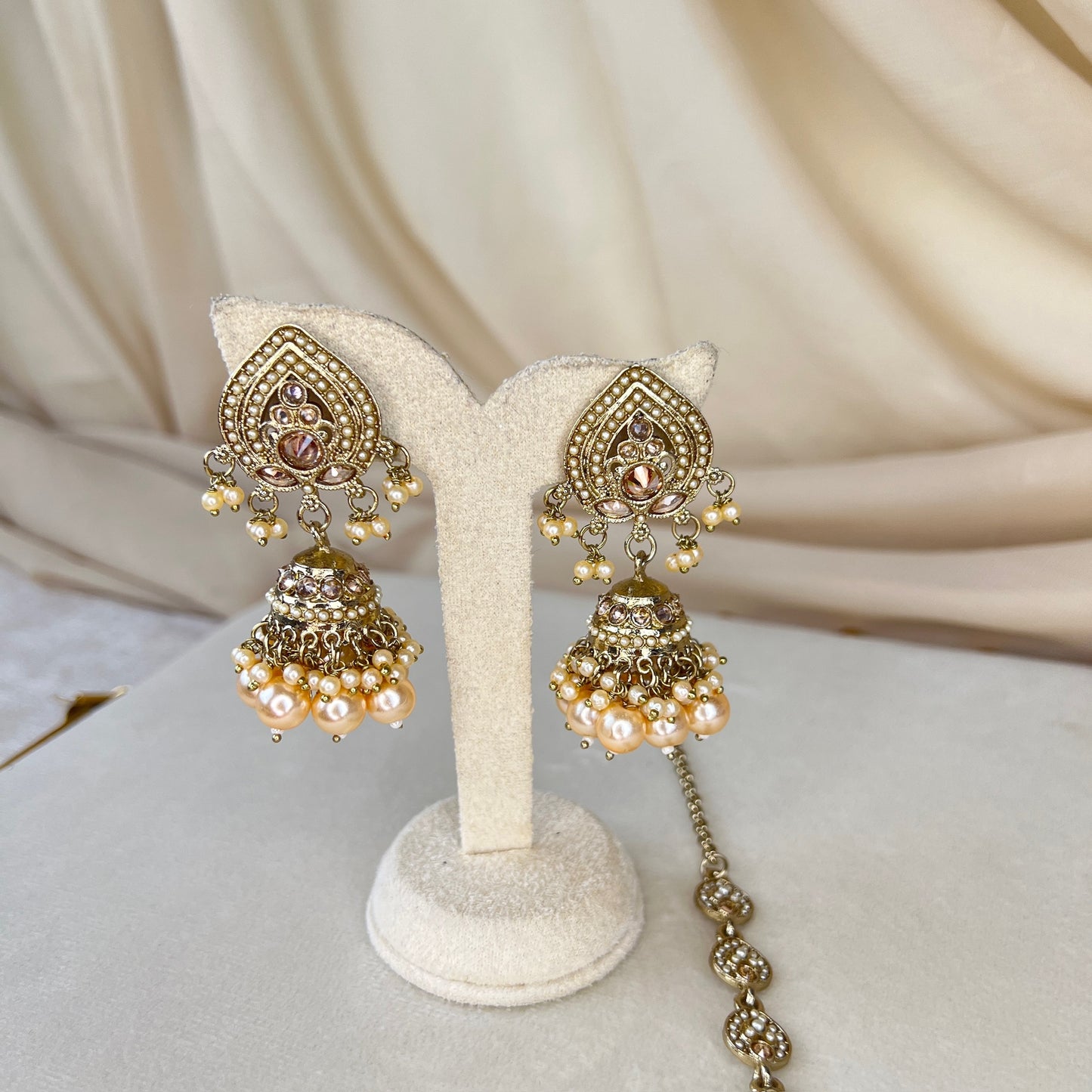 Jhumka Earring & Tikka Set
