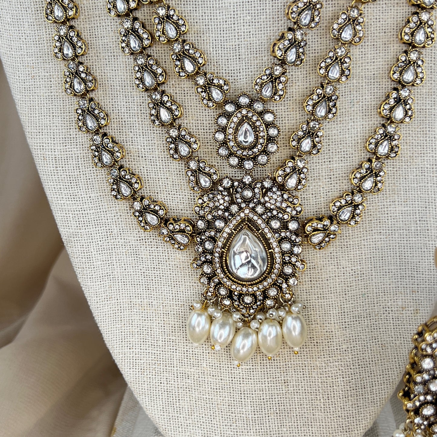 Kundan Long | Haar | Necklace Set