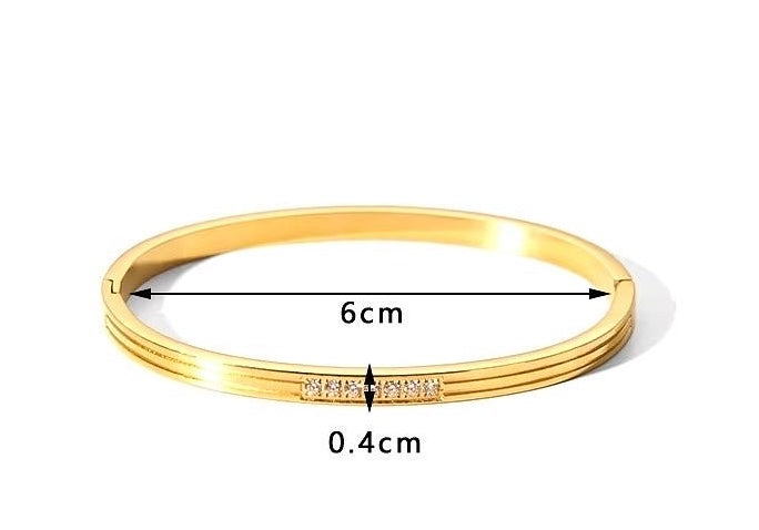 Gold Bangle