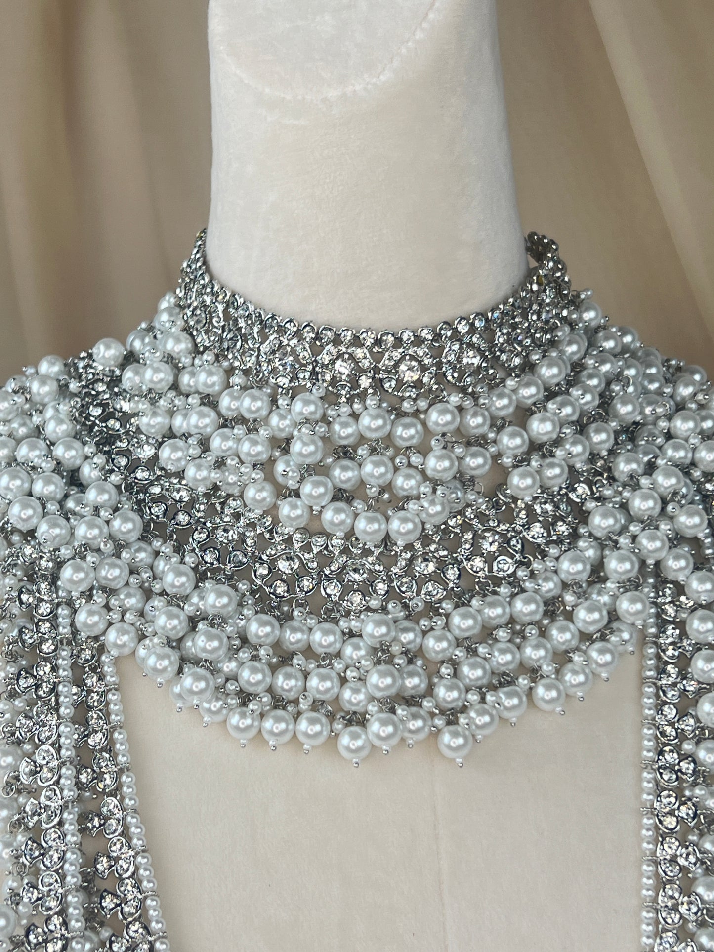 Double Choker Pakistani Style Full Bridal Set