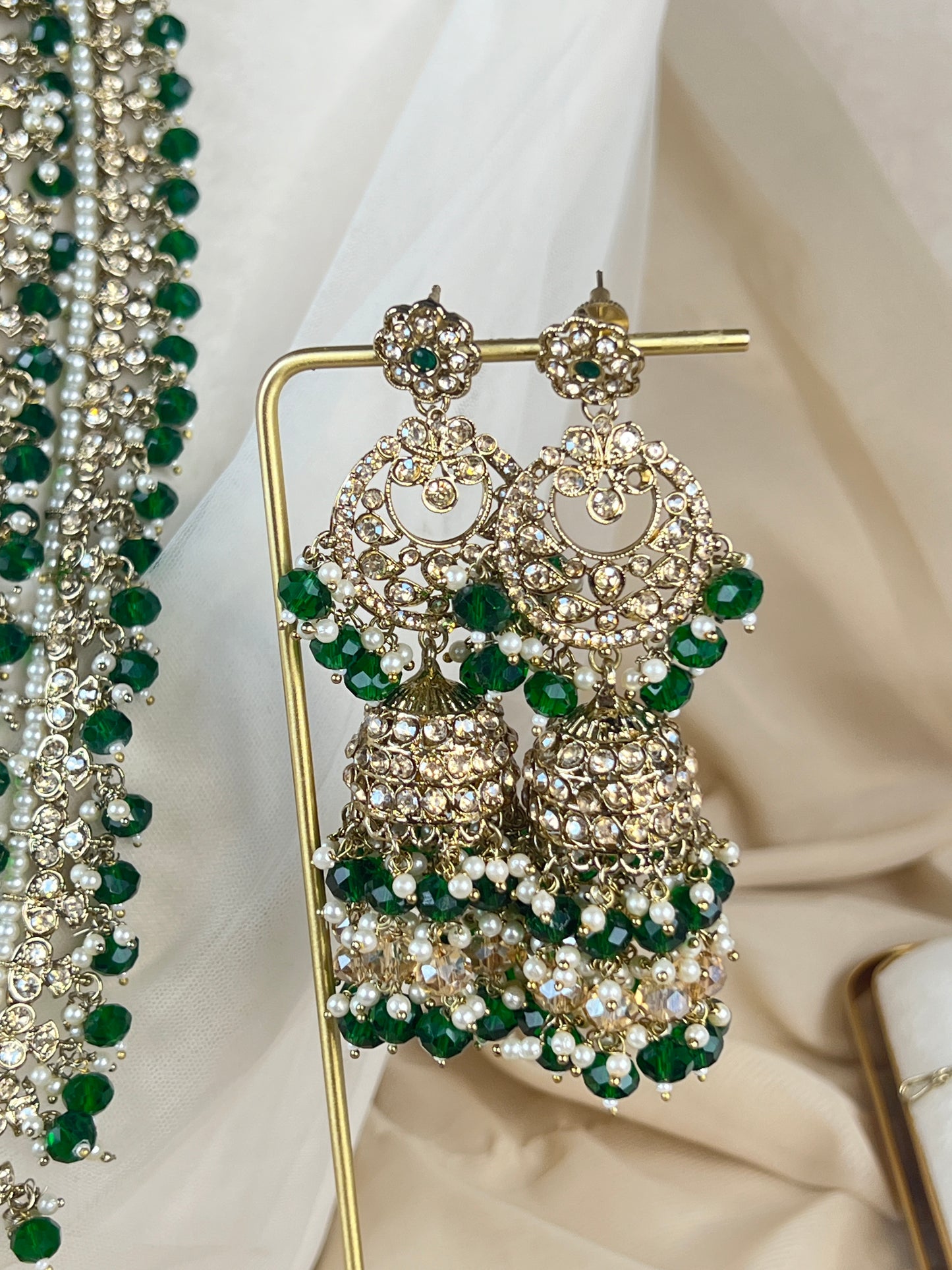 Double Choker Pakistani Style Full Bridal Set