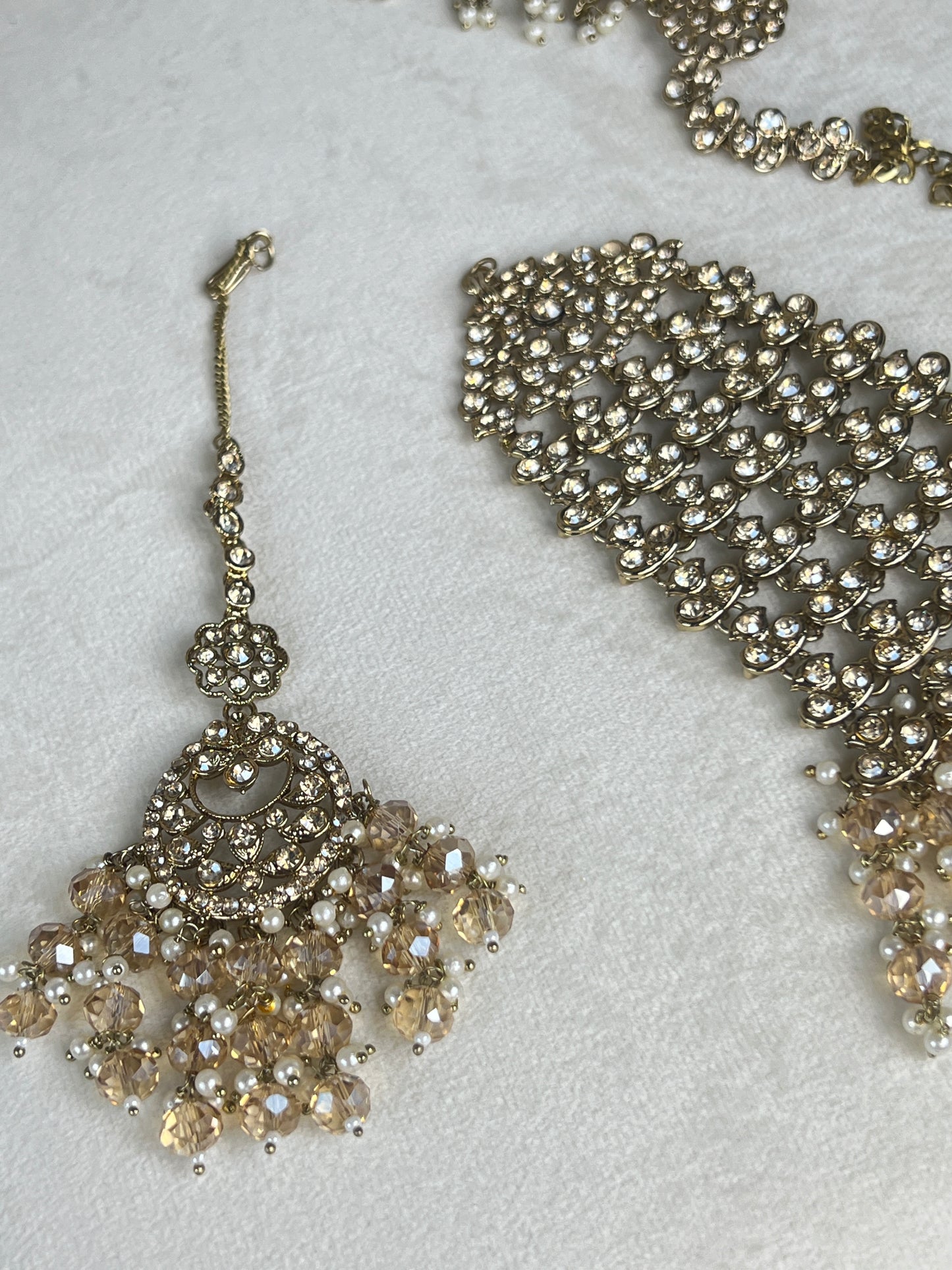 Double Choker Pakistani Style Full Bridal Set