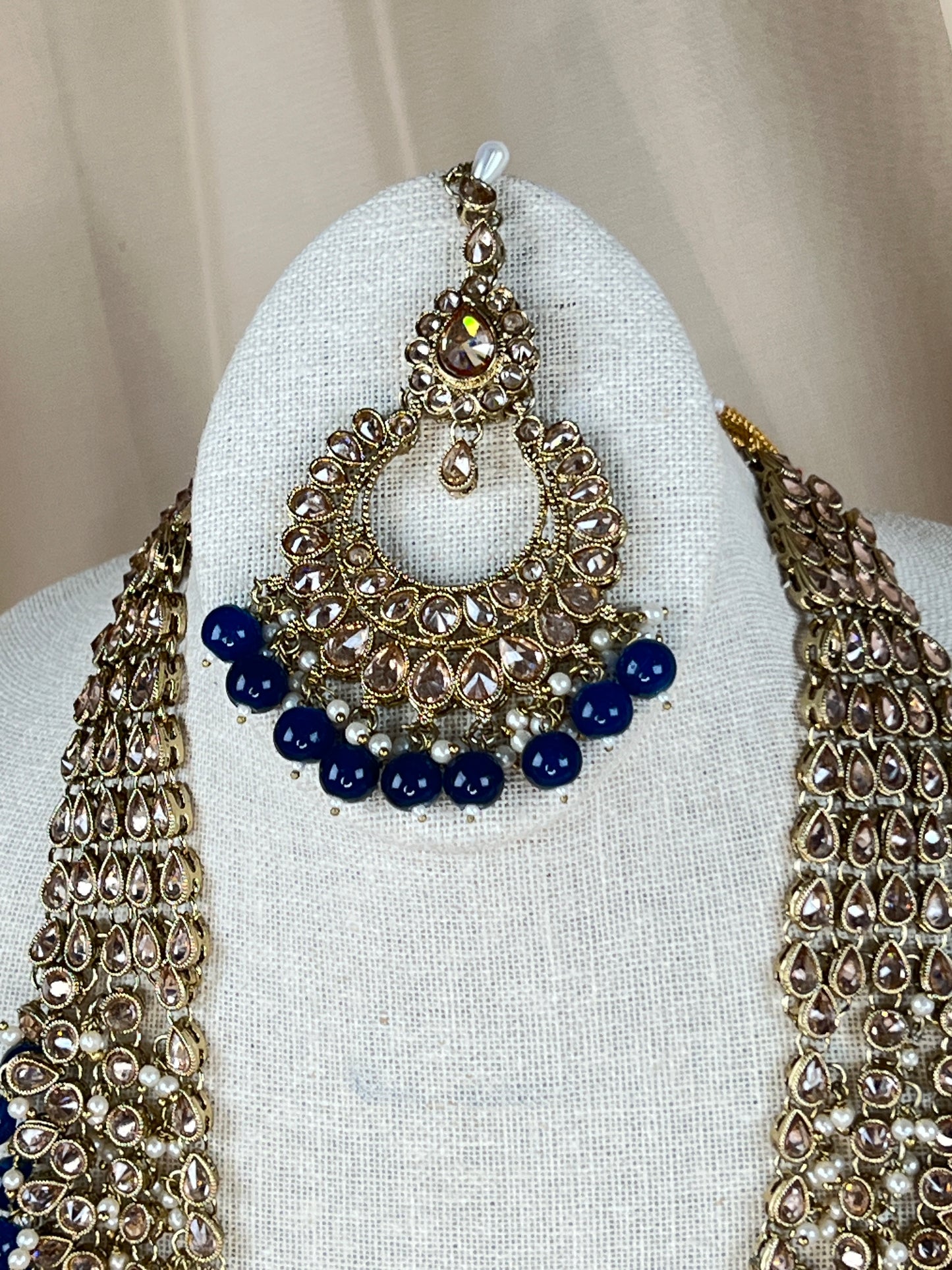 Long Layered Mala | Haar Polki Set
