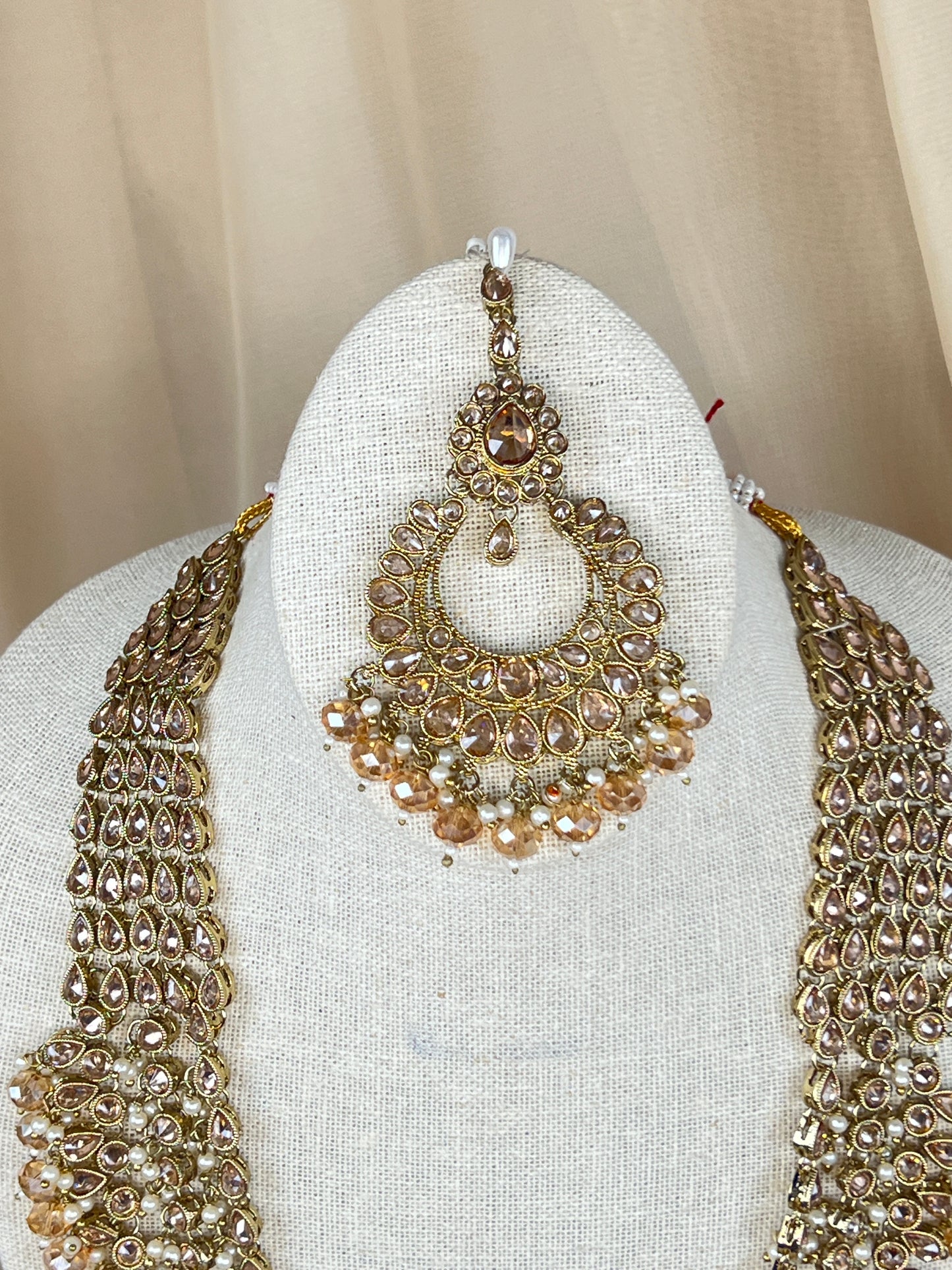 Long Layered Mala | Haar Polki Set