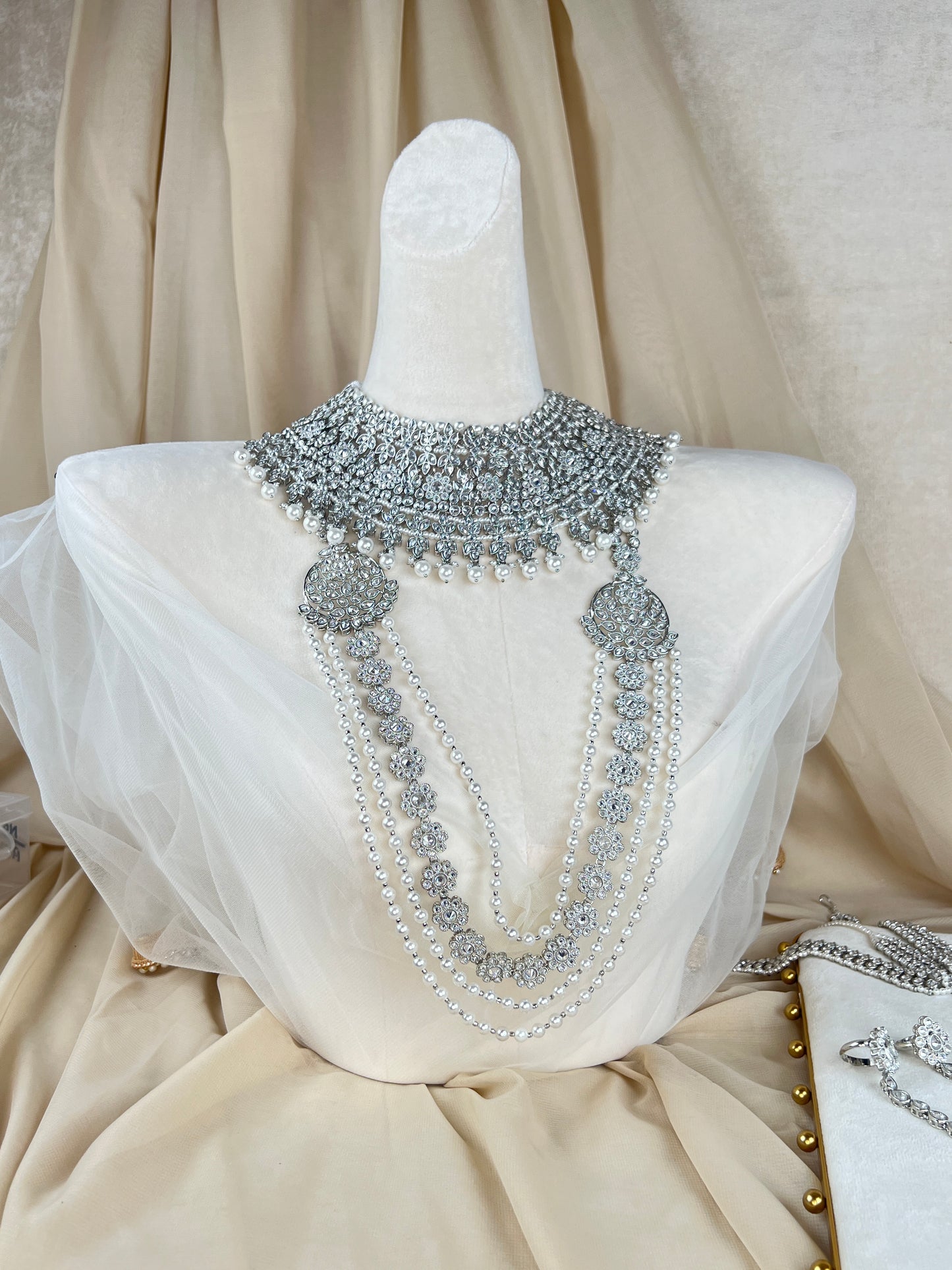 Full Bridal Polki Set