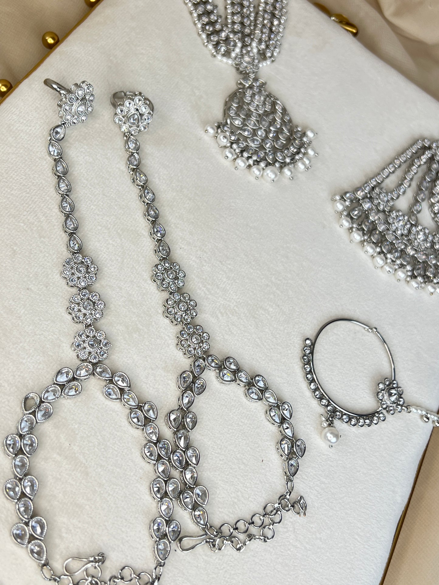 Full Bridal Polki Set