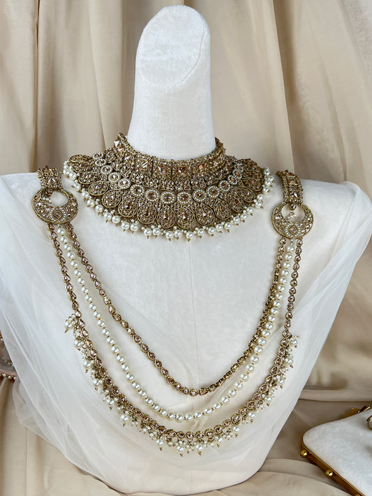 Full Pearl Bridal Set