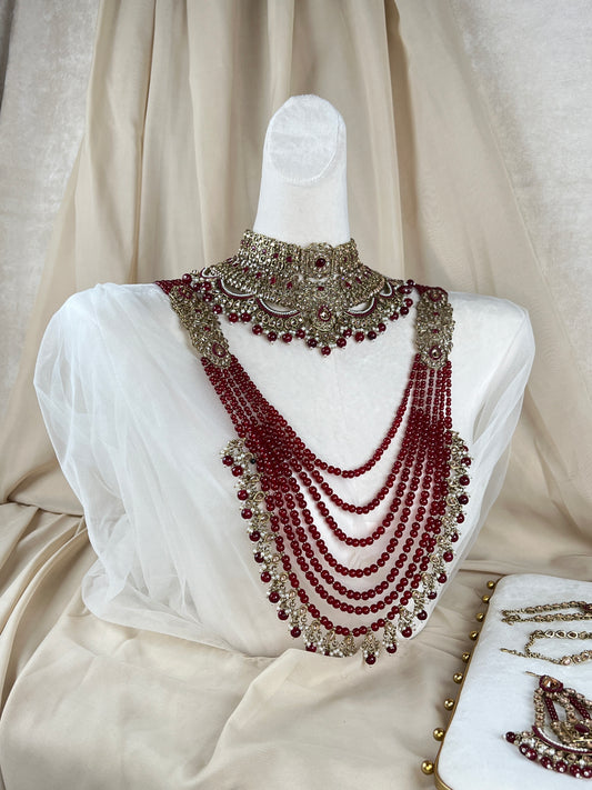 Full Polki Bridal Choker Set