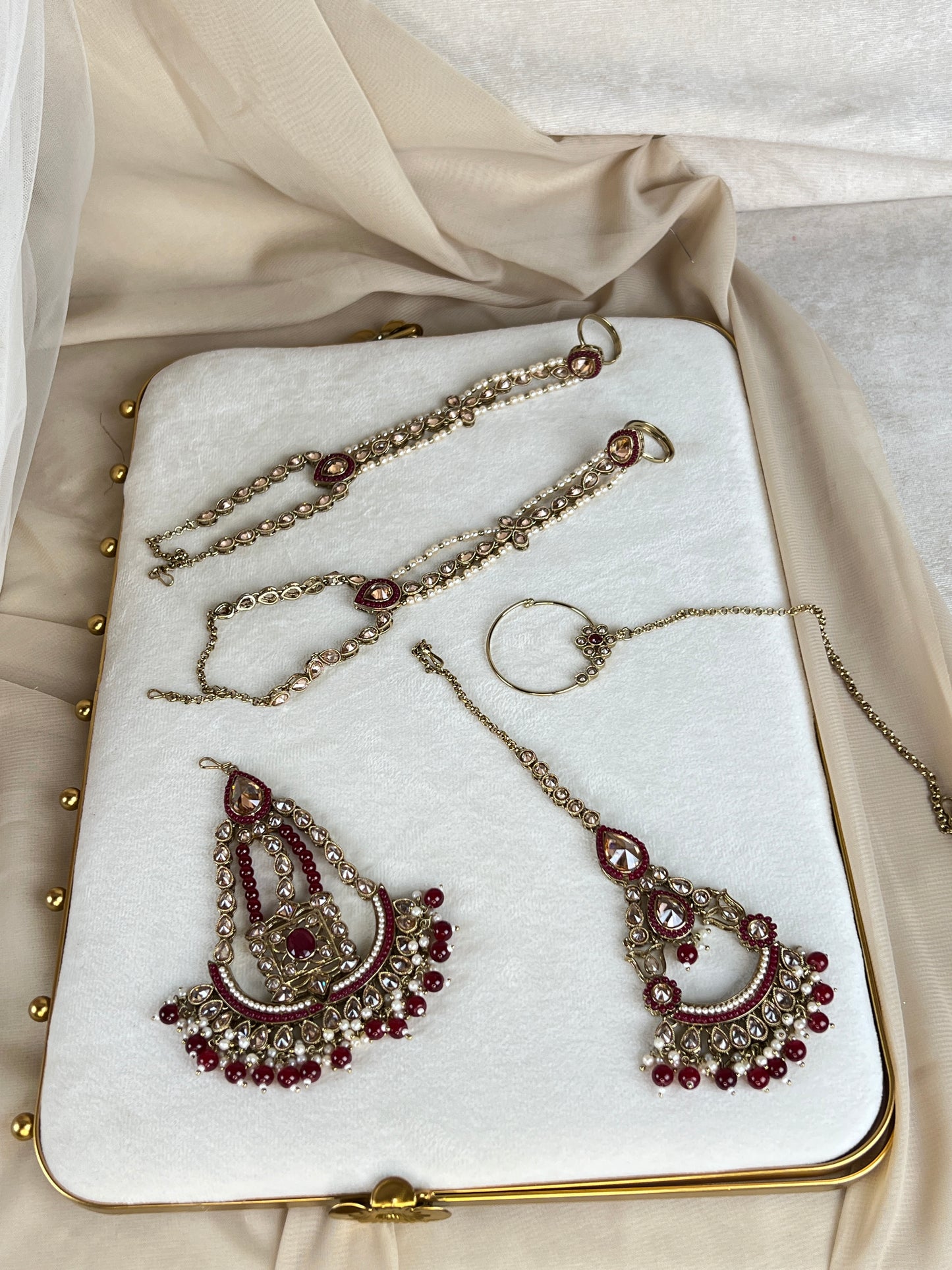 Full Polki Bridal Choker Set