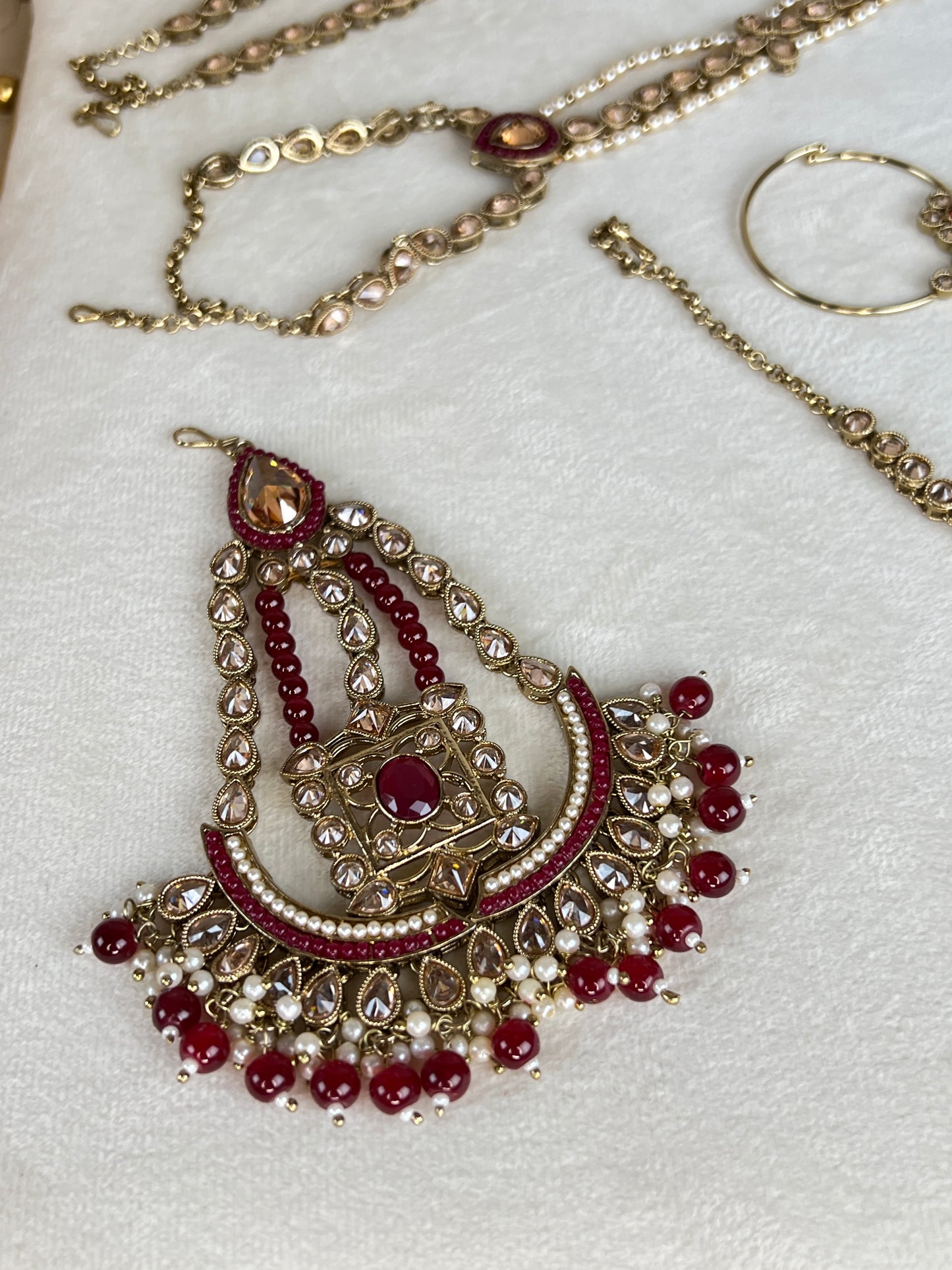 Full Polki Bridal Choker Set