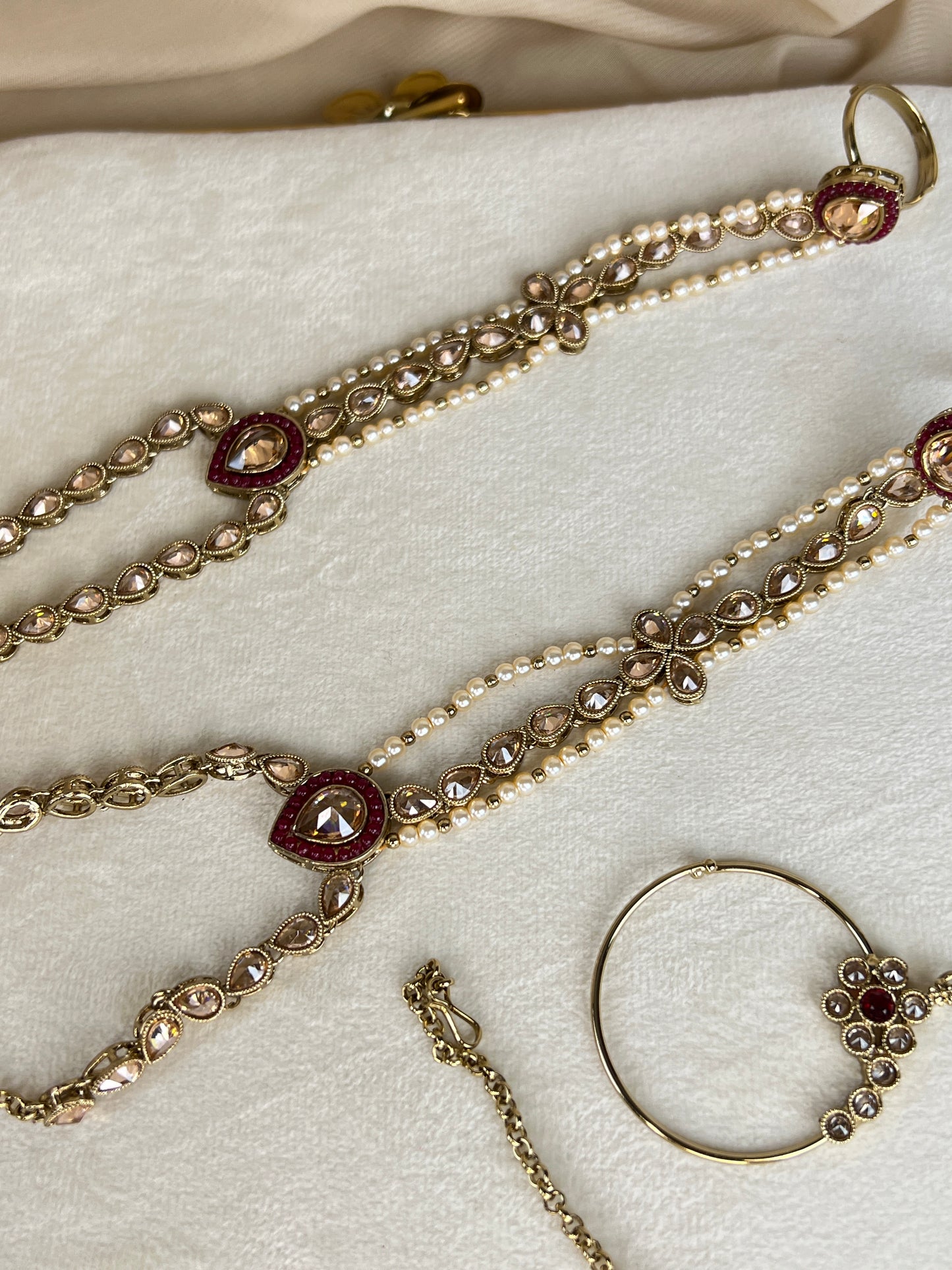 Full Polki Bridal Choker Set