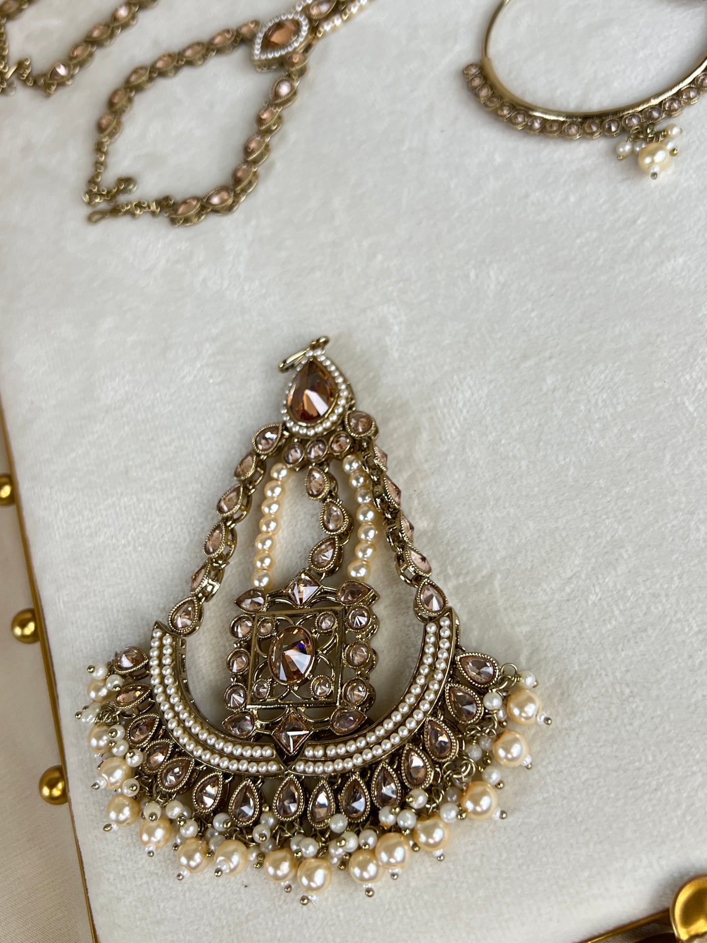 Full Polki Bridal Choker Set