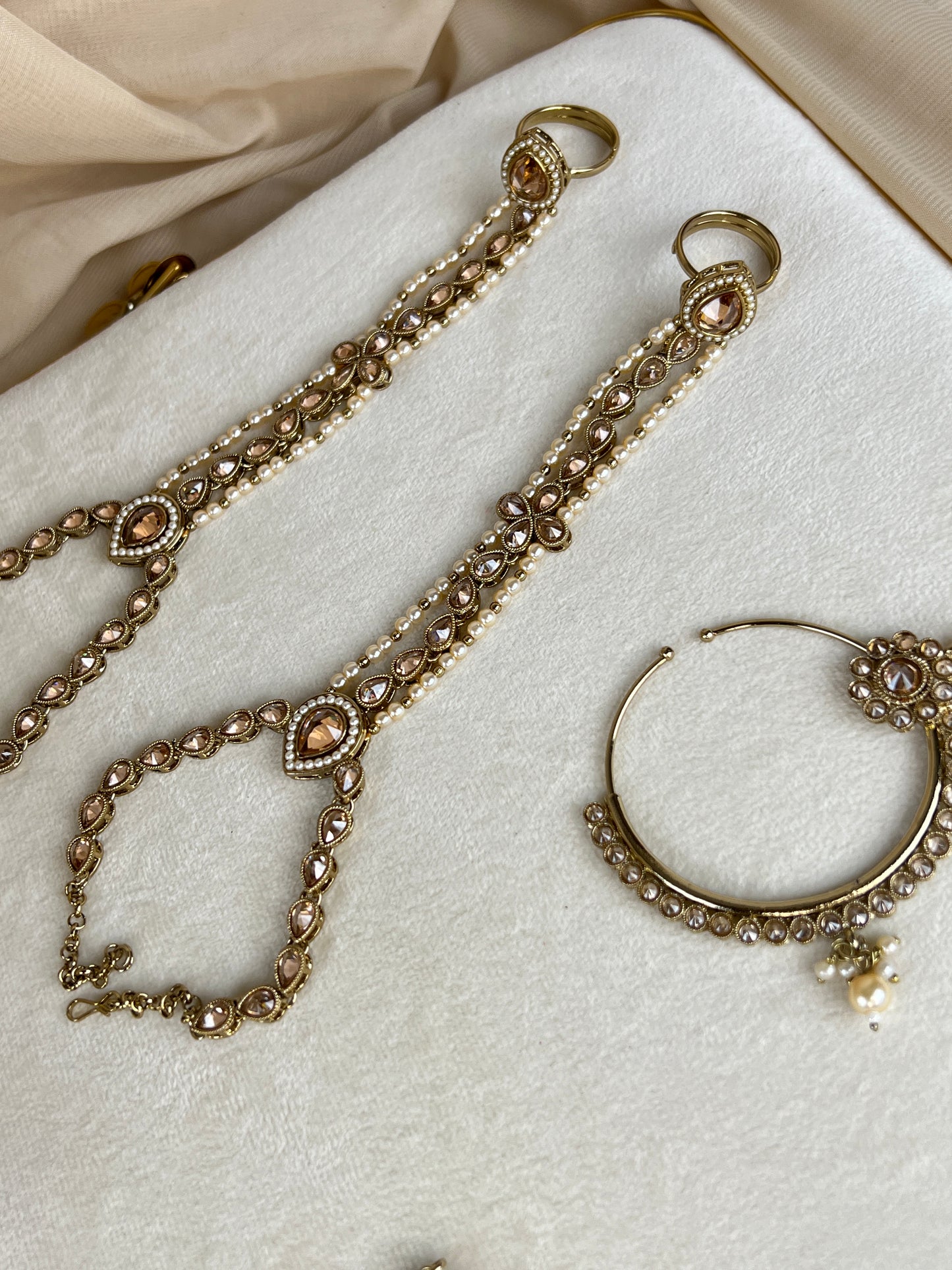 Full Polki Bridal Choker Set