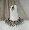 Moissanite Kundan AD Gold Semi Bridal Set