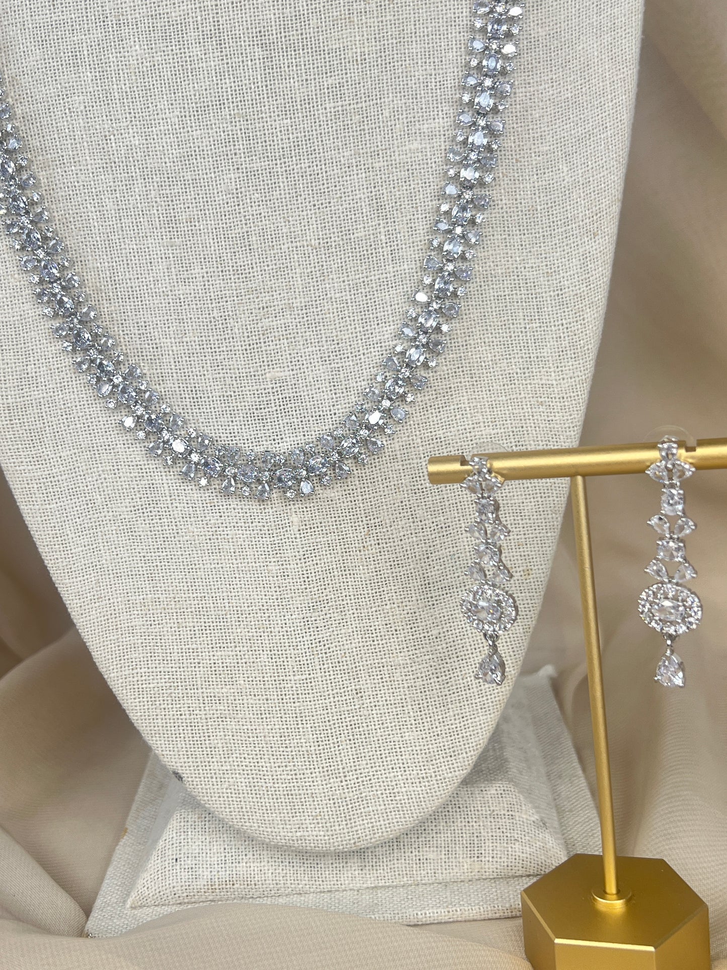 American Diamond | AD | Long Neckalce | Haar