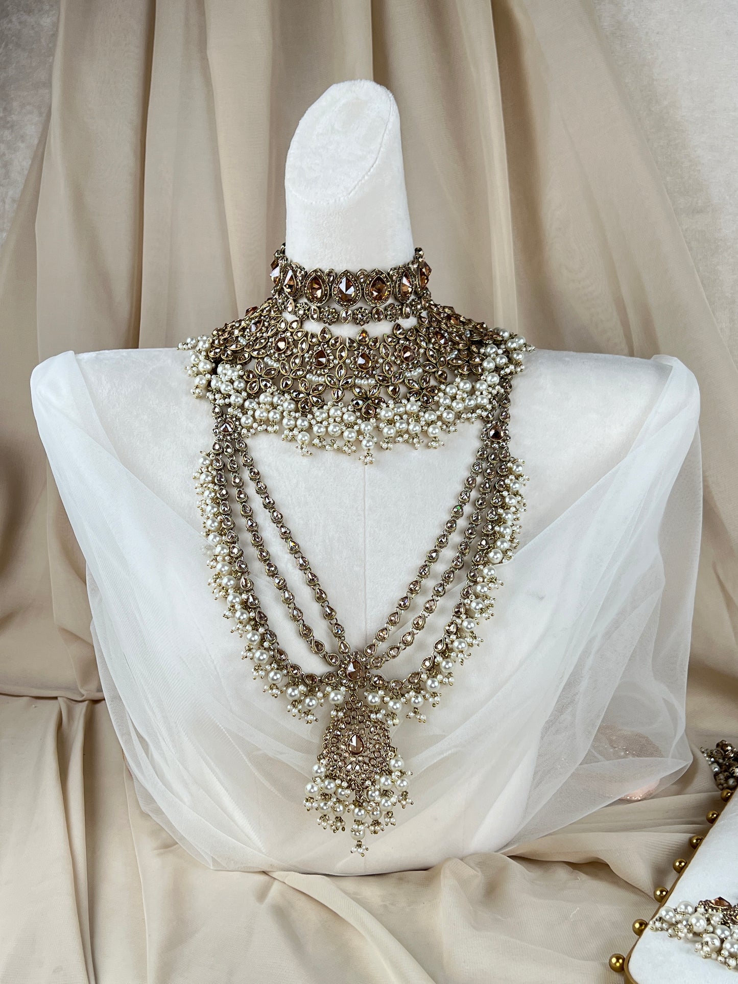 Double Choker Full Bridal Set