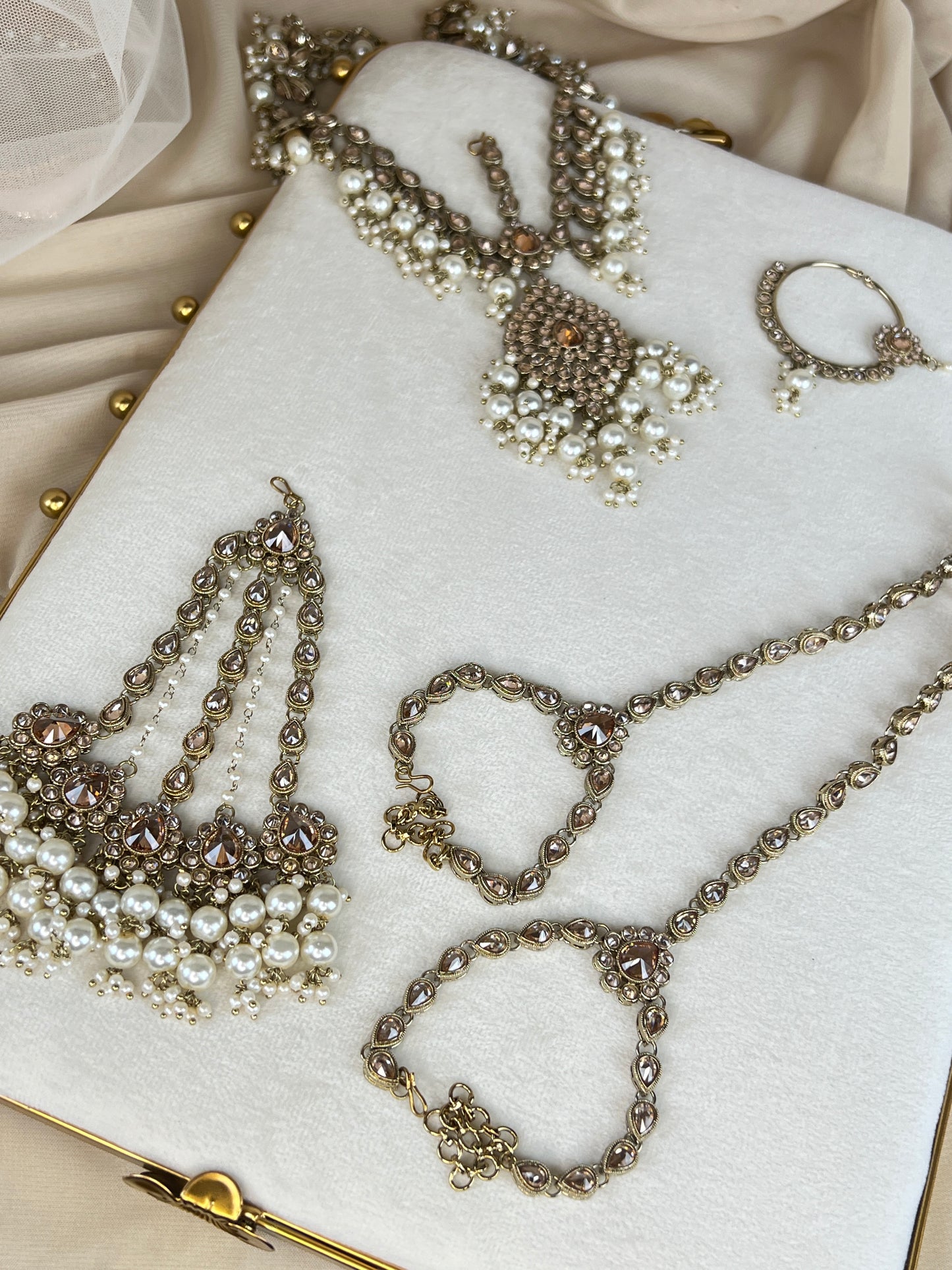 Double Choker Full Bridal Set