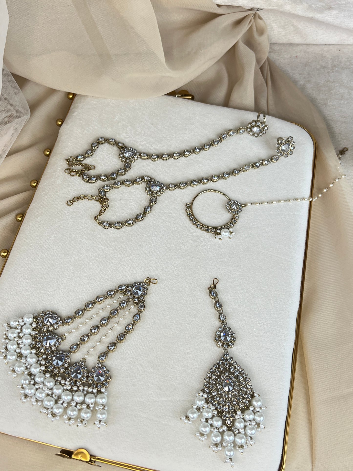 Double Choker Full Bridal Set