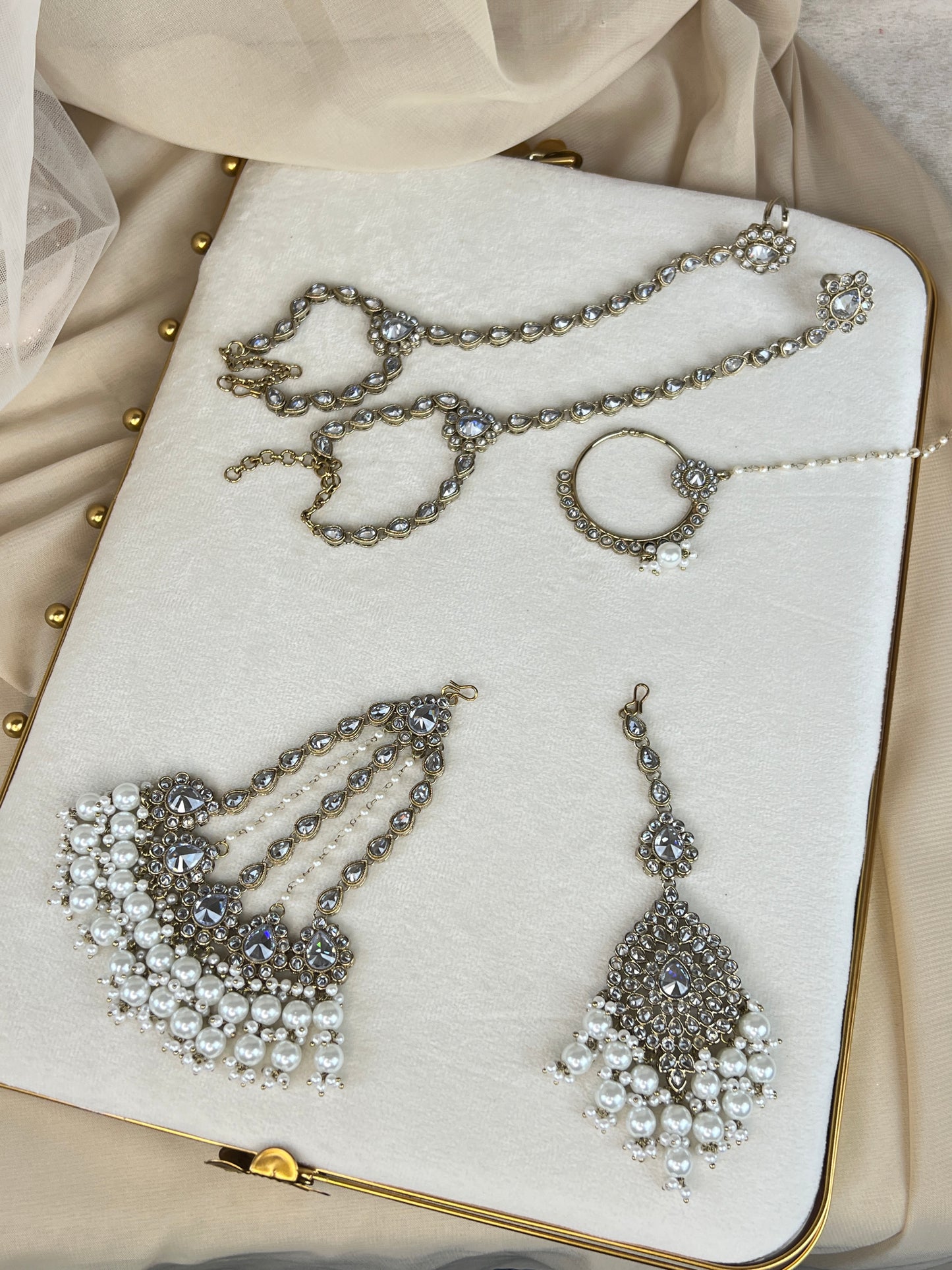 Double Choker Full Bridal Set