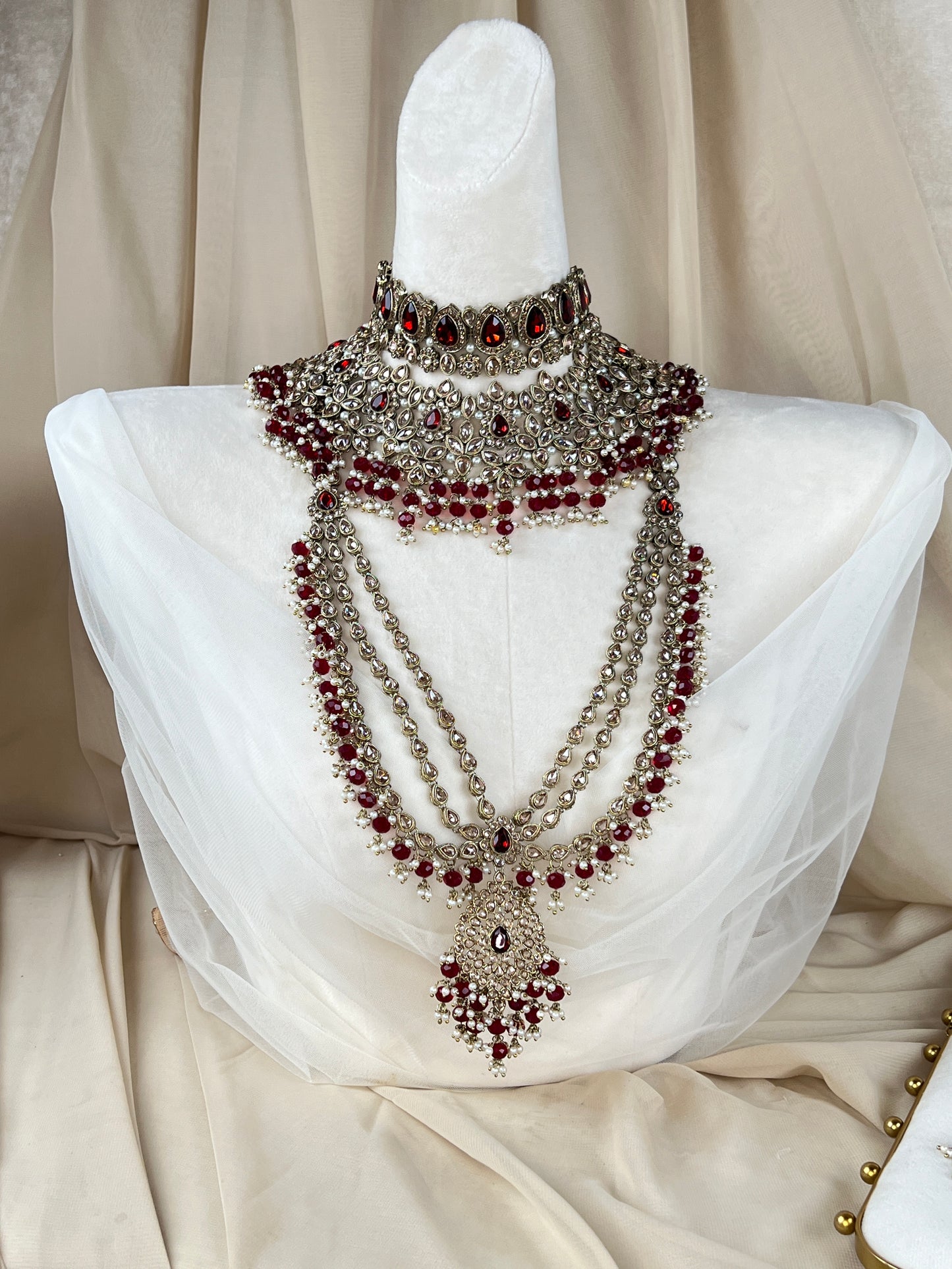 Double Choker Full Bridal Set