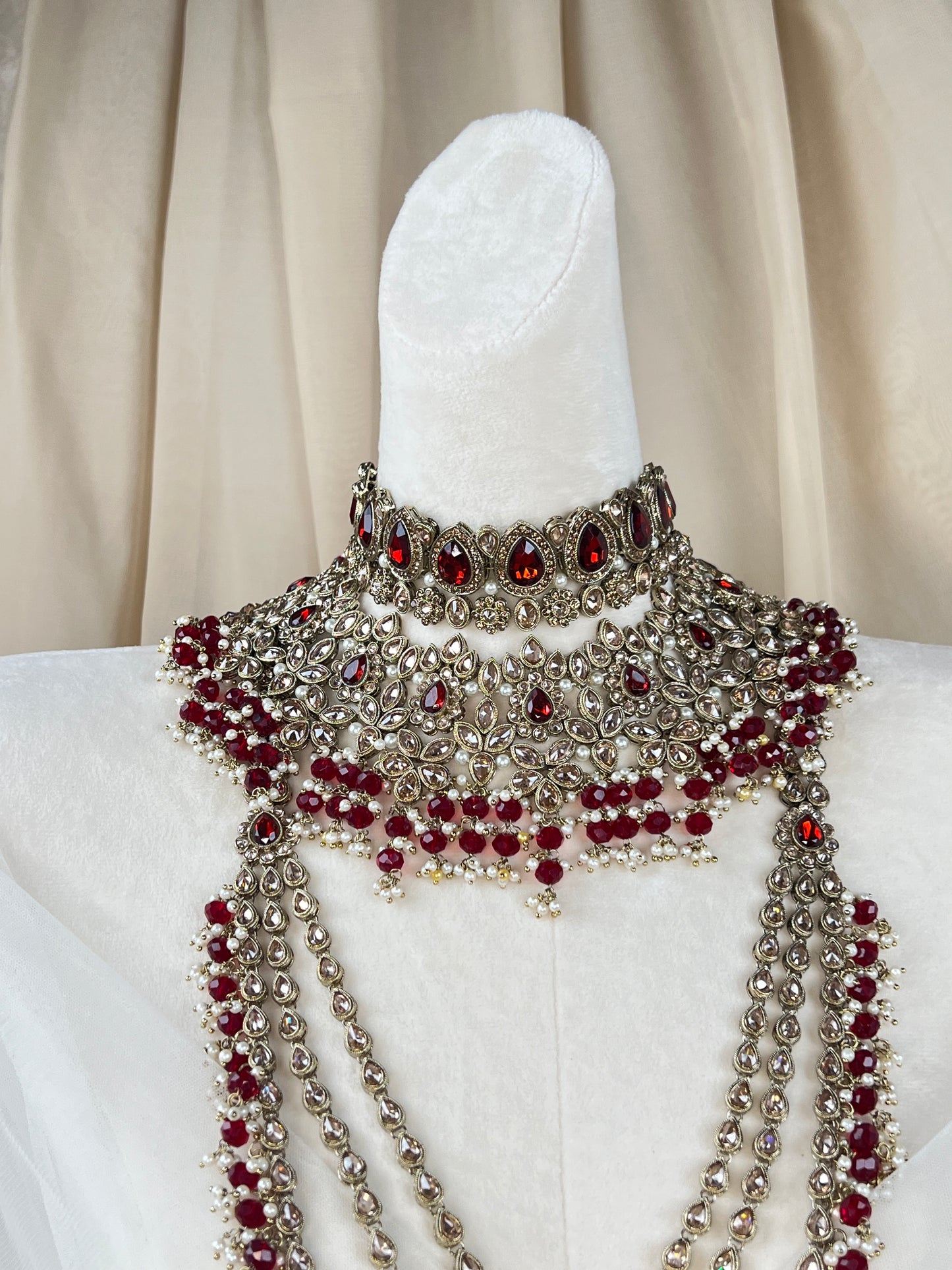 Double Choker Full Bridal Set