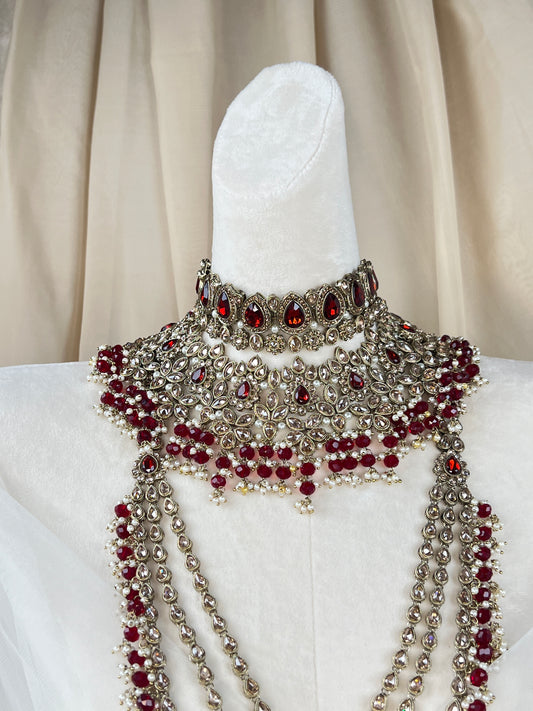 Double Choker Full Bridal Set