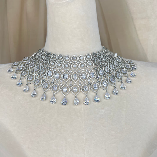 American Diamond | AD Bridal Choker Set