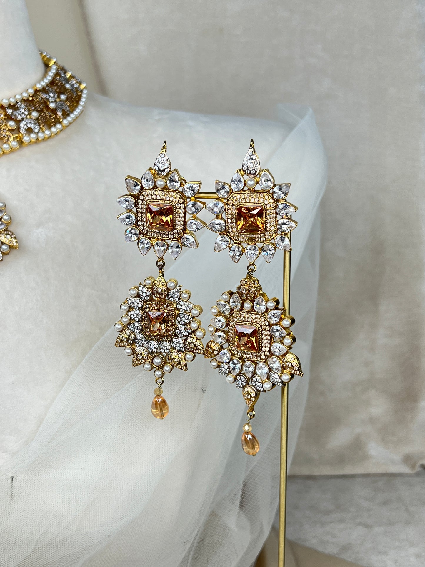 Farsi Kundan Necklace Set