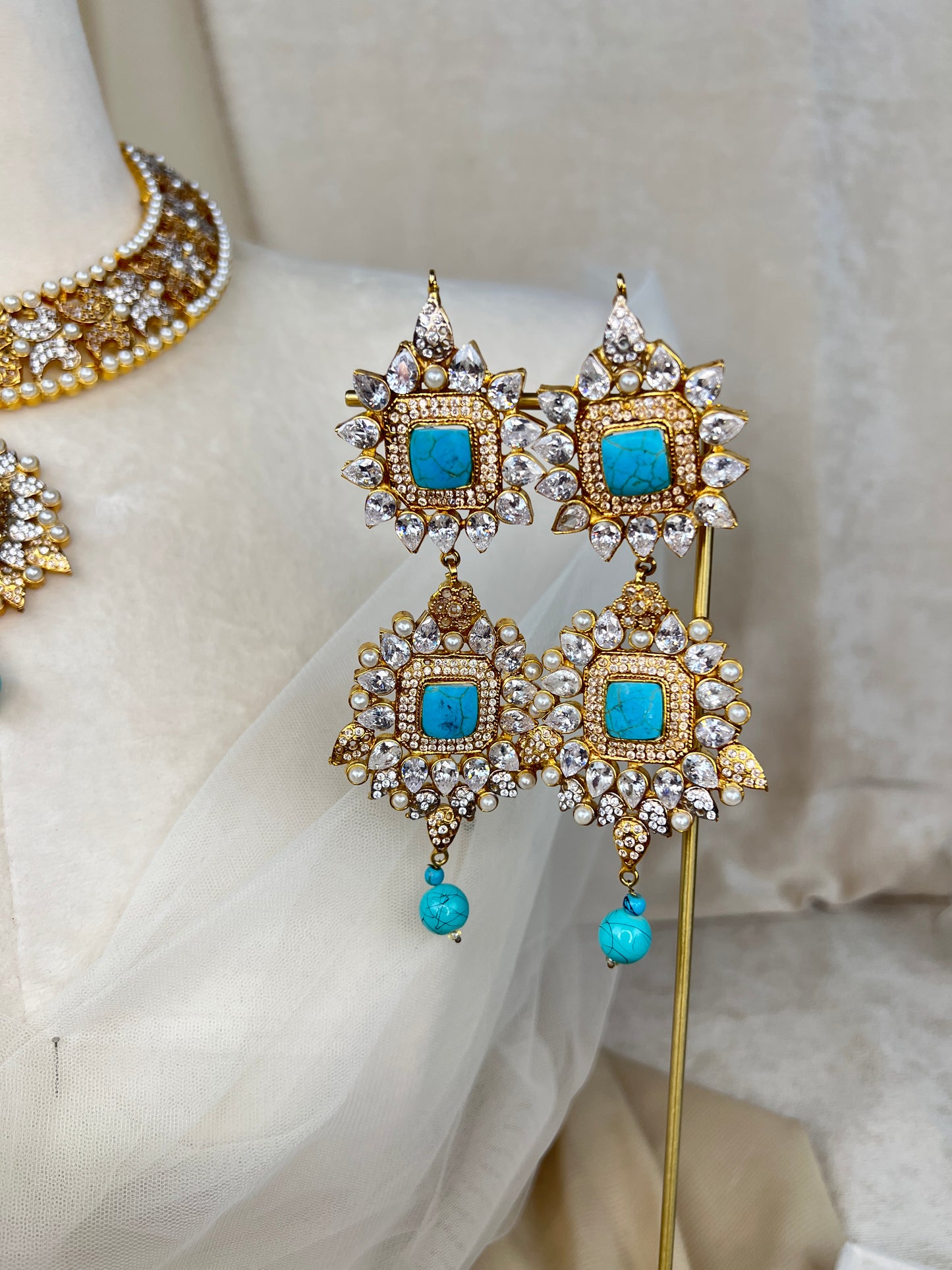 Farsi Kundan Necklace Set