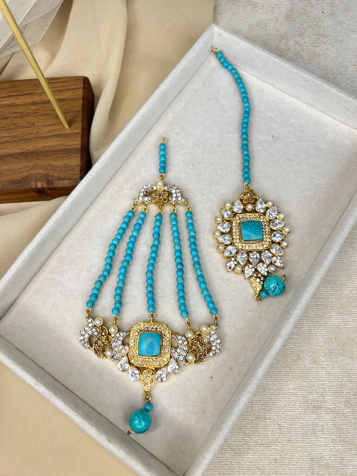 Farsi Kundan Necklace Set