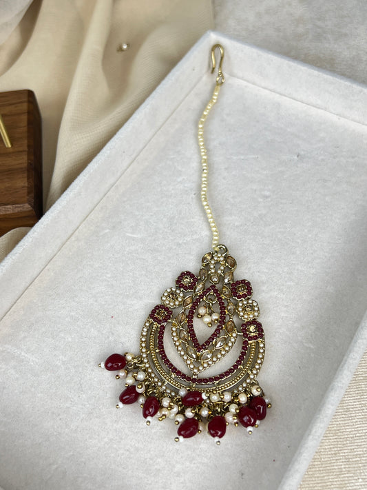 Nauratan Polki Necklace Set
