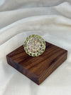 Polki Gold Adjustable Ring