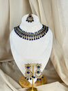 Navy Necklace Set