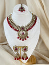 Red Necklace Set