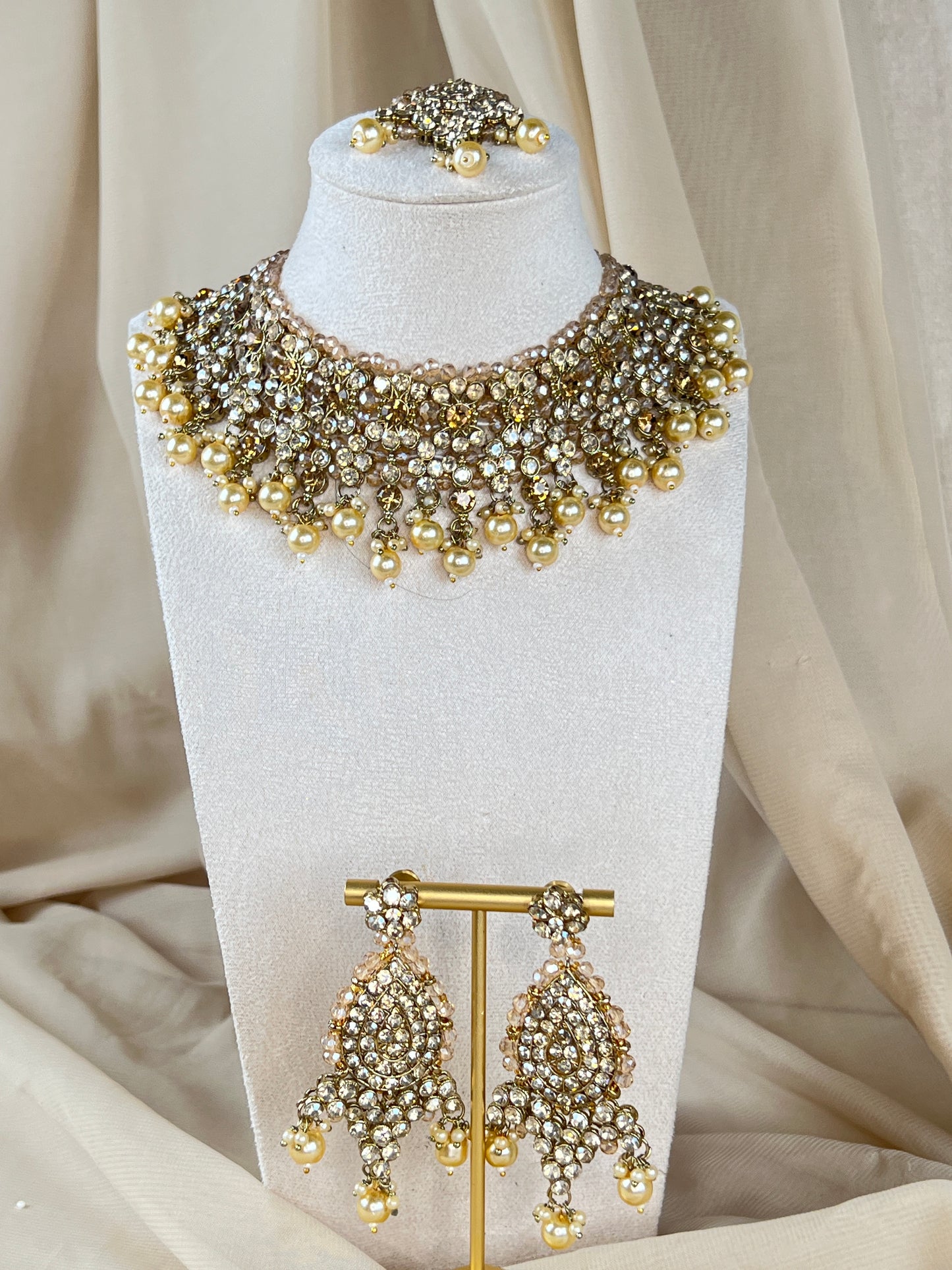 Polki Stone Choker Set
