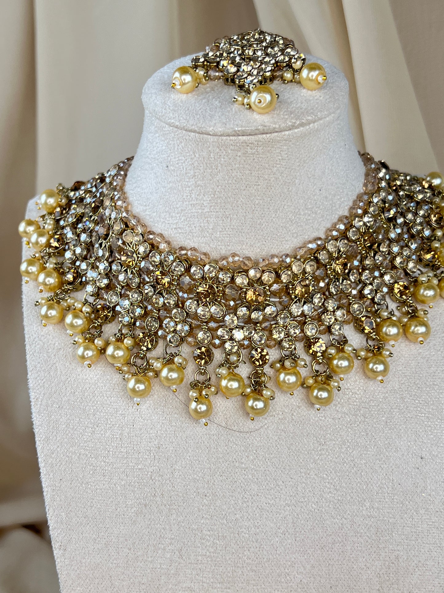 Polki Stone Choker Set