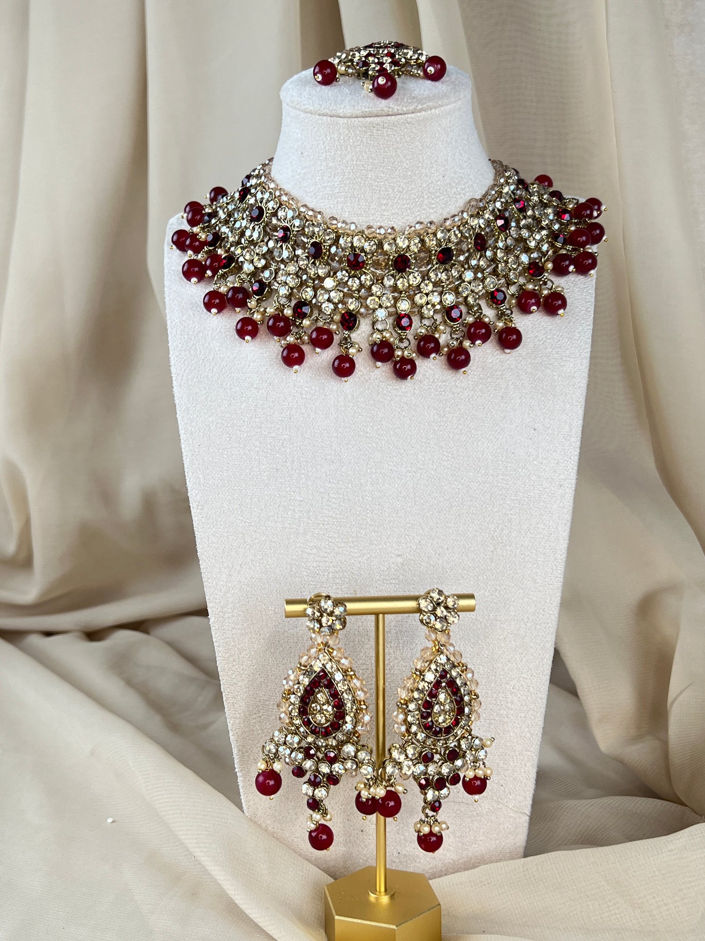 Polki Stone Choker Set