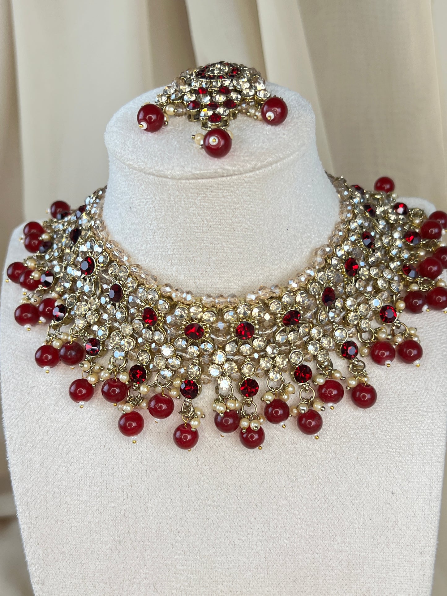 Polki Stone Choker Set
