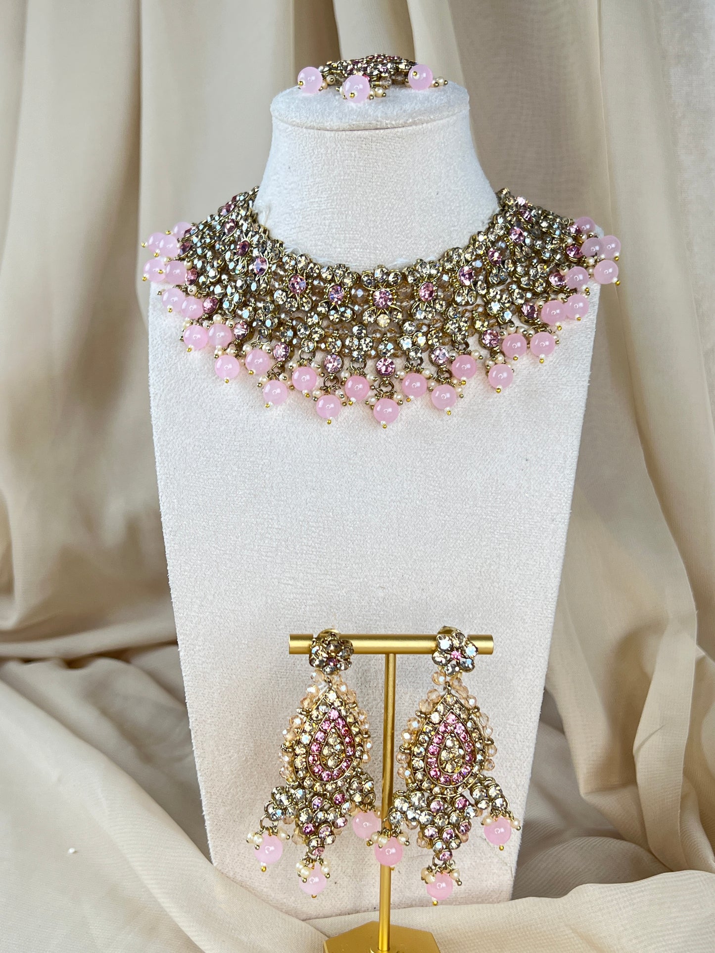 Polki Stone Choker Set