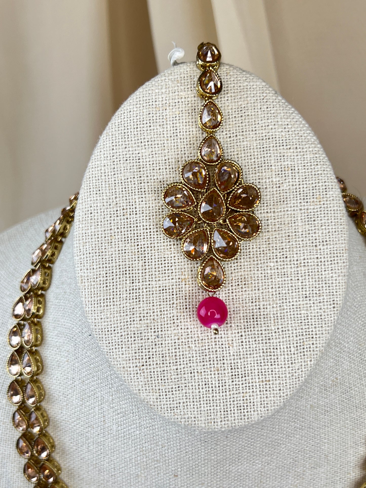Long Polki Rani Haar | Mala | Necklace Set